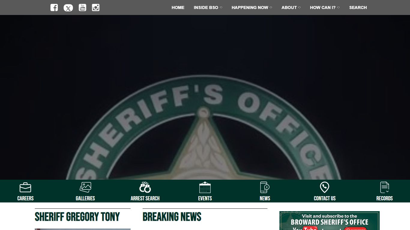 Sheriff.org Home | Broward Sheriff's Office